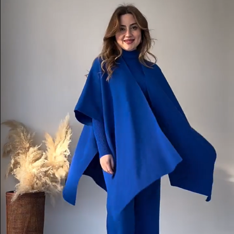 Nina™ | Ensemble Élégant en Maille Stretch