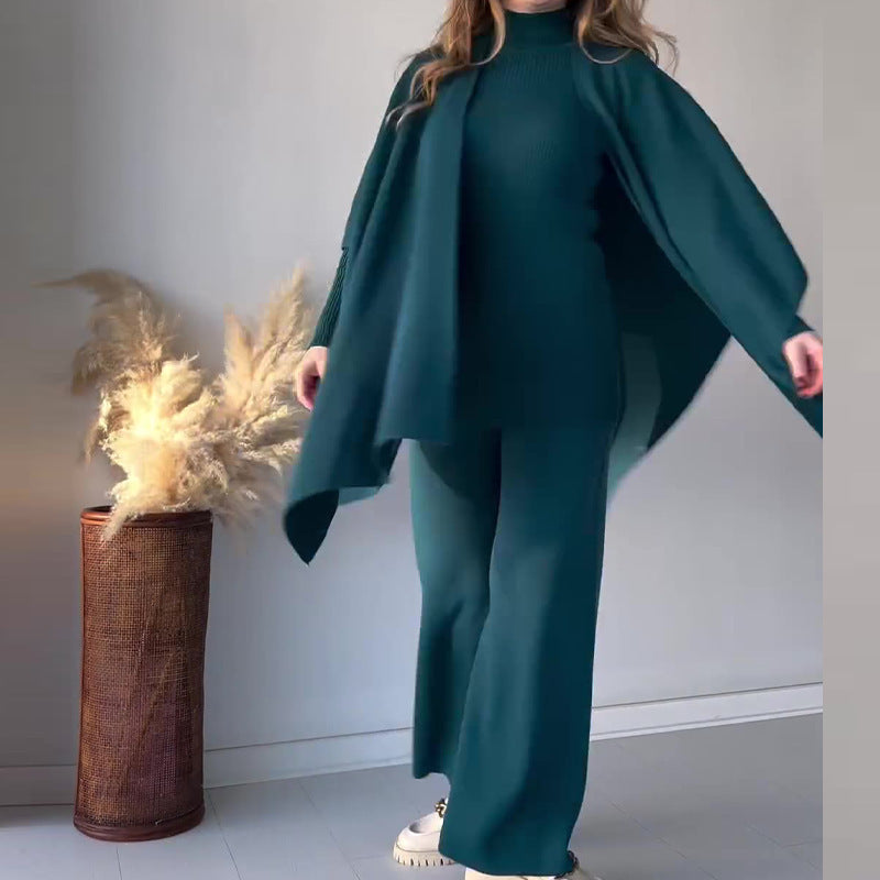 Nina™ | Ensemble Élégant en Maille Stretch