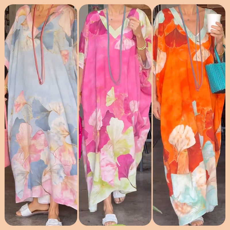 Dean™ | Robe Longue Élégante à Motif Floral