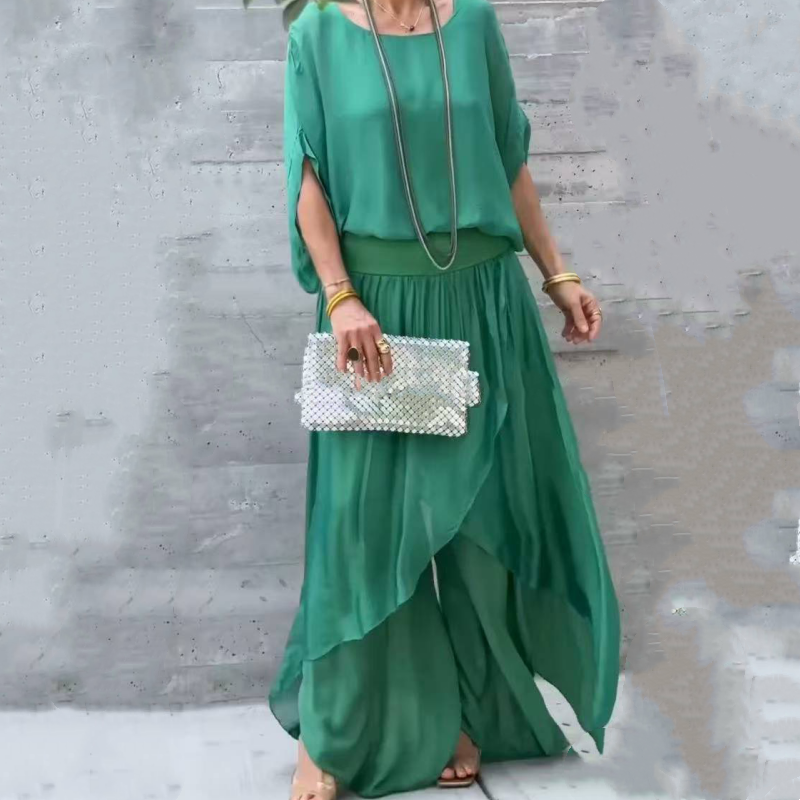 Daniela™ | Ensemble Chic et Aéré à Fente