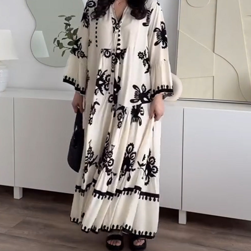 Fatine™ | Robe Maxi Décontractée Élégante
