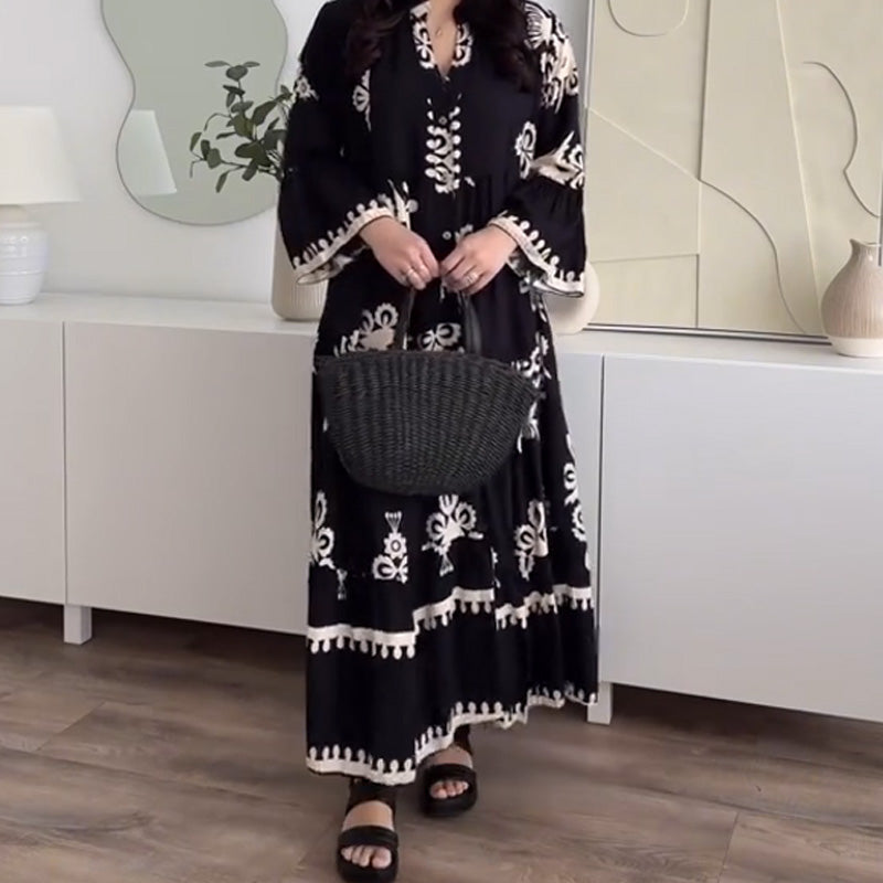 Fatine™ | Robe Maxi Décontractée Élégante