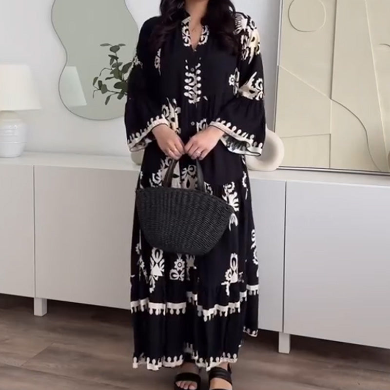 Fatine™ | Robe Maxi Décontractée Élégante