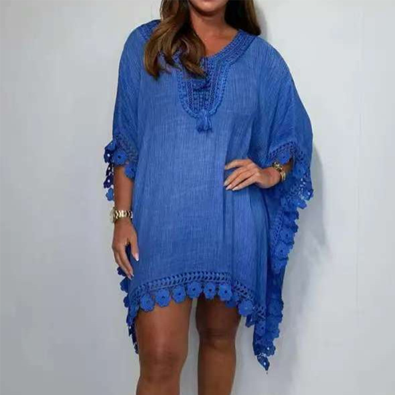 Celia™ | Kaftan Élégant à Décolleté en V