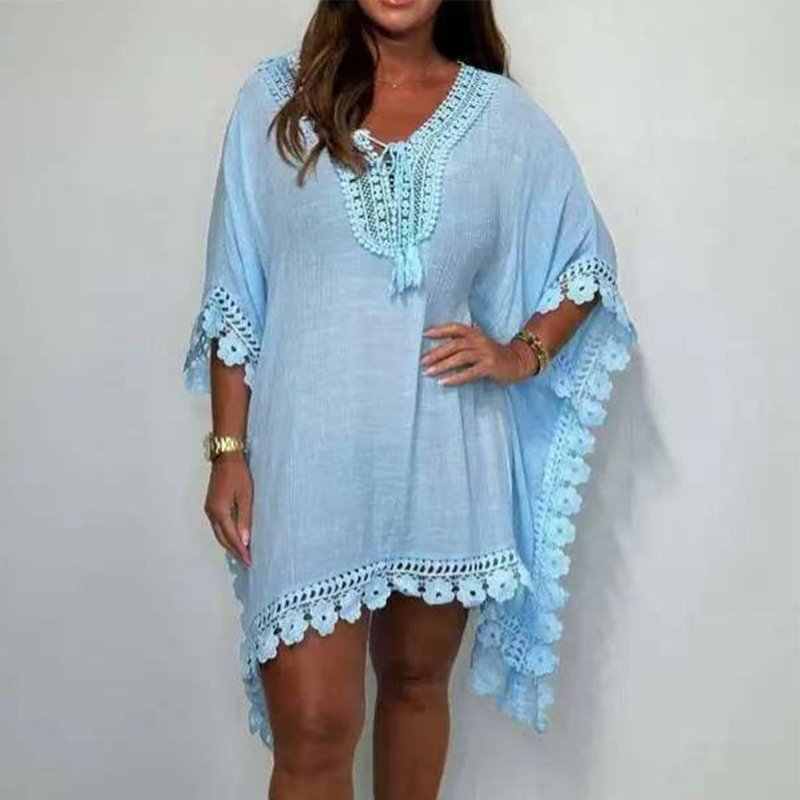 Celia™ | Kaftan Élégant à Décolleté en V