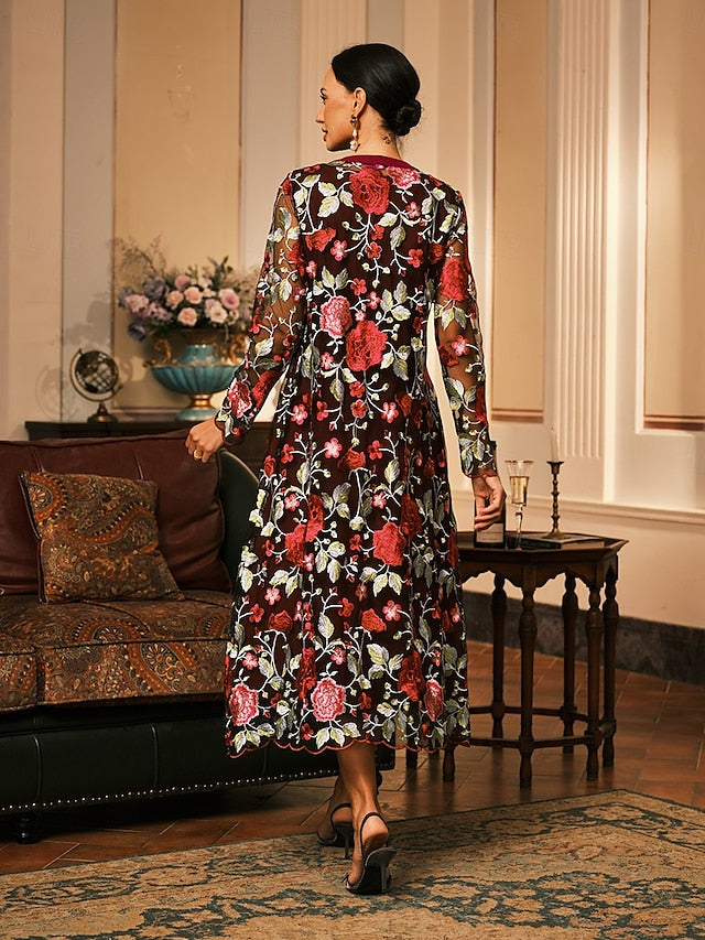 Leste™ | Robe Cocktail Élégante à Longueur Thé