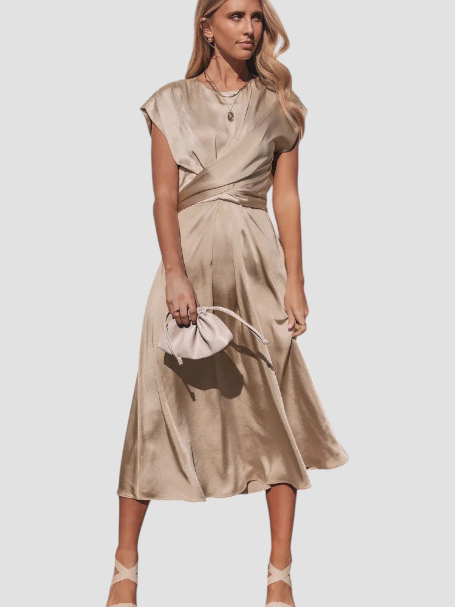 Leanna™ | Robe Midi Élégante