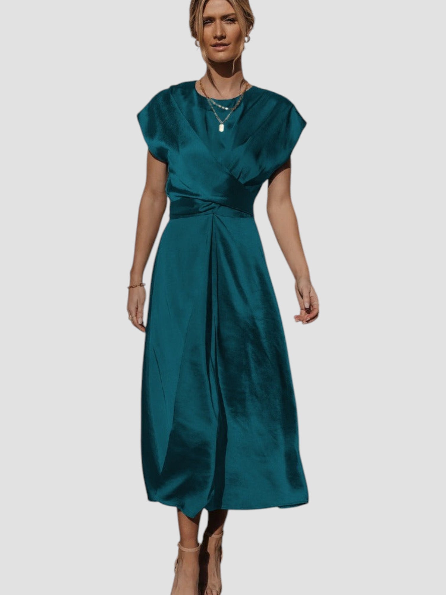 Leanna™ | Robe Midi Élégante