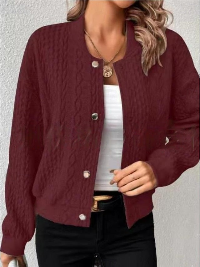 Amara™ | Veste Décontractée en Polyester, Confort Élégant