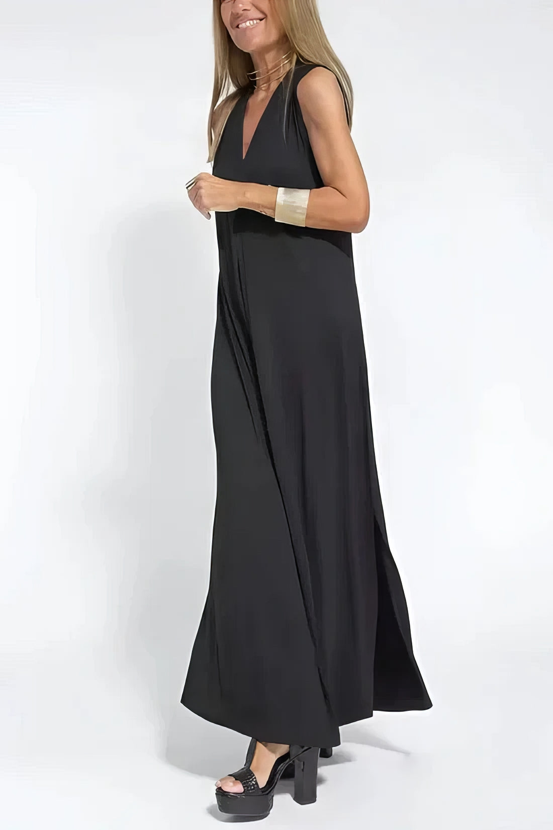 Kanira™ | Robe Longue Élégante Confort Chic + Cardigan Offert