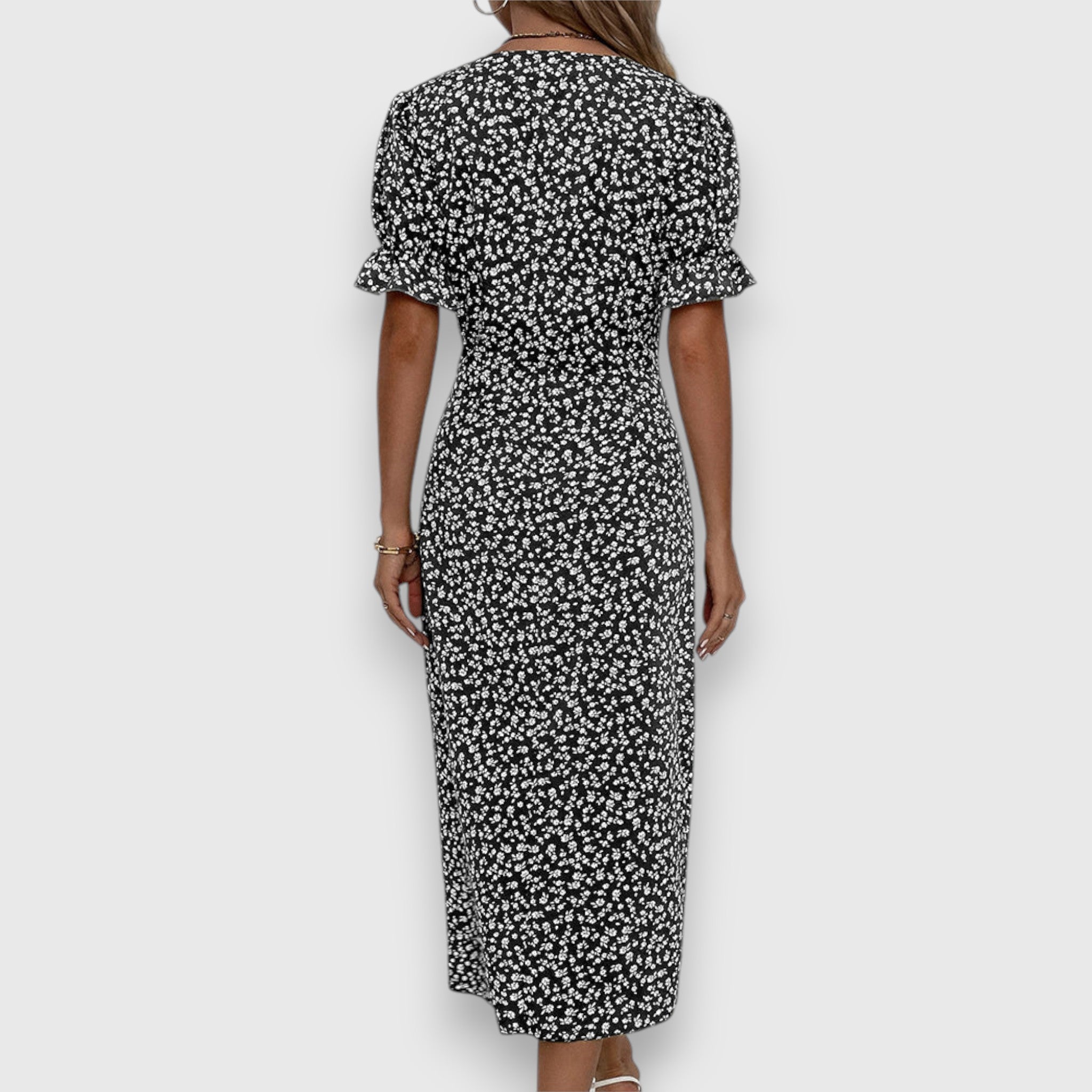 Francesca™ | Robe Fleurie Élégante