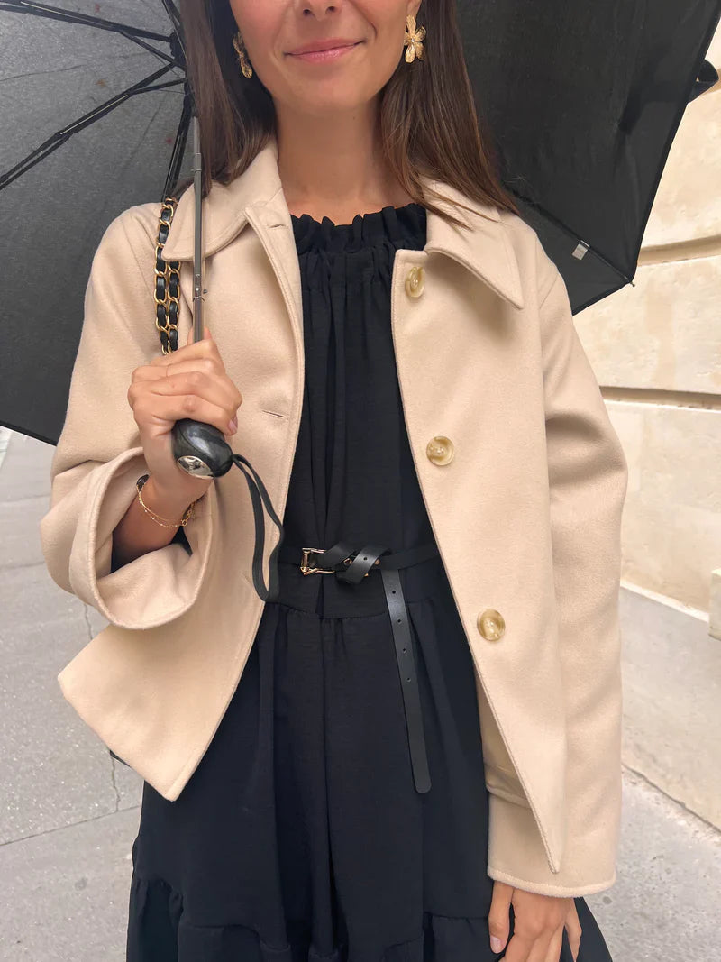 Jenna™ | Manteau Élégant en Laine