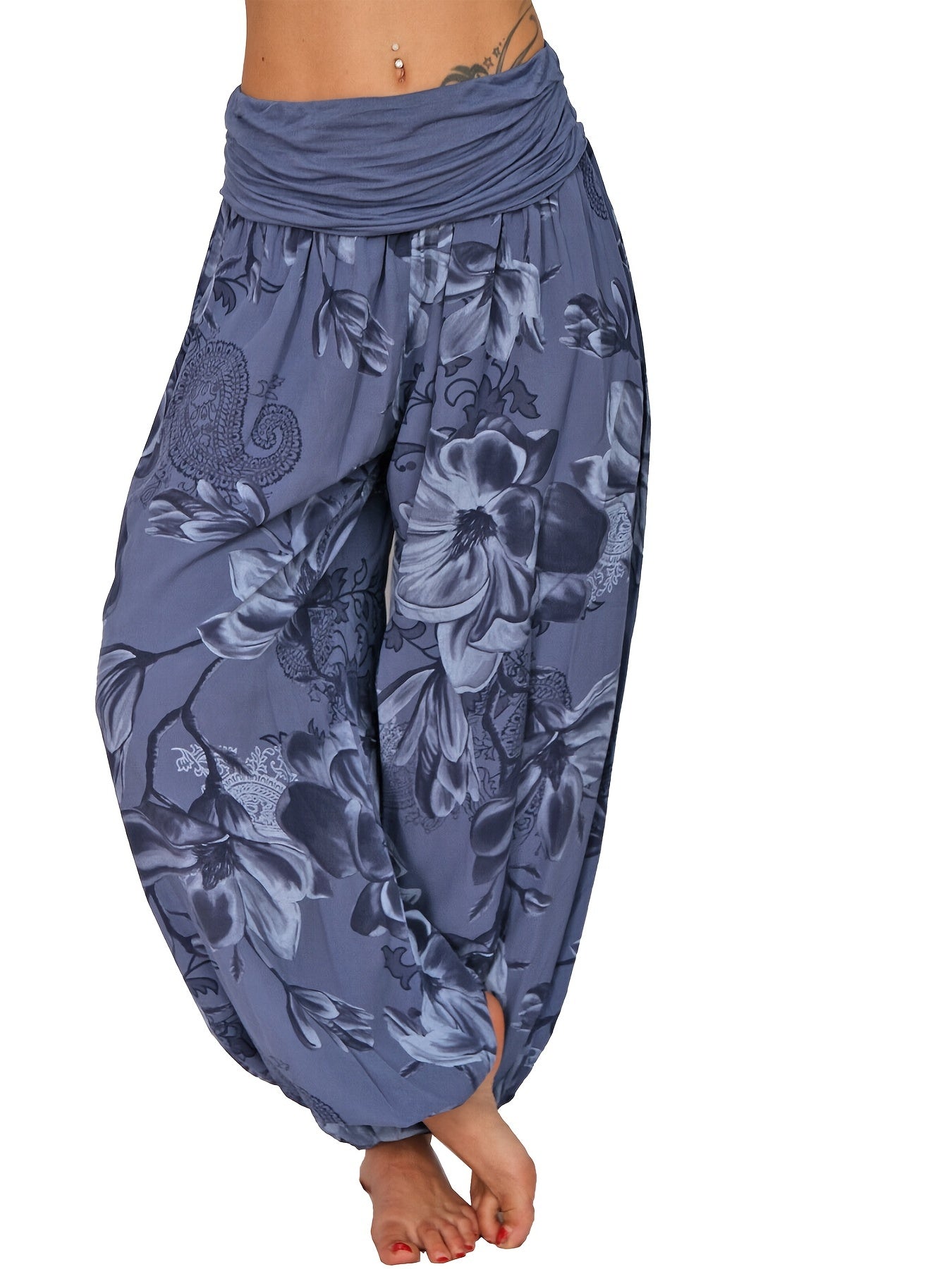 Muri™ | Pantalon Bohémien Floral Élégant