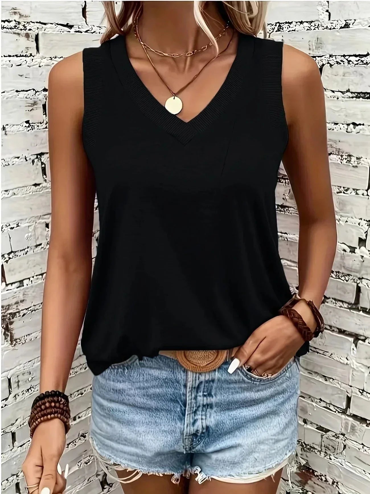 Esme™ | Top Élégant en Coton