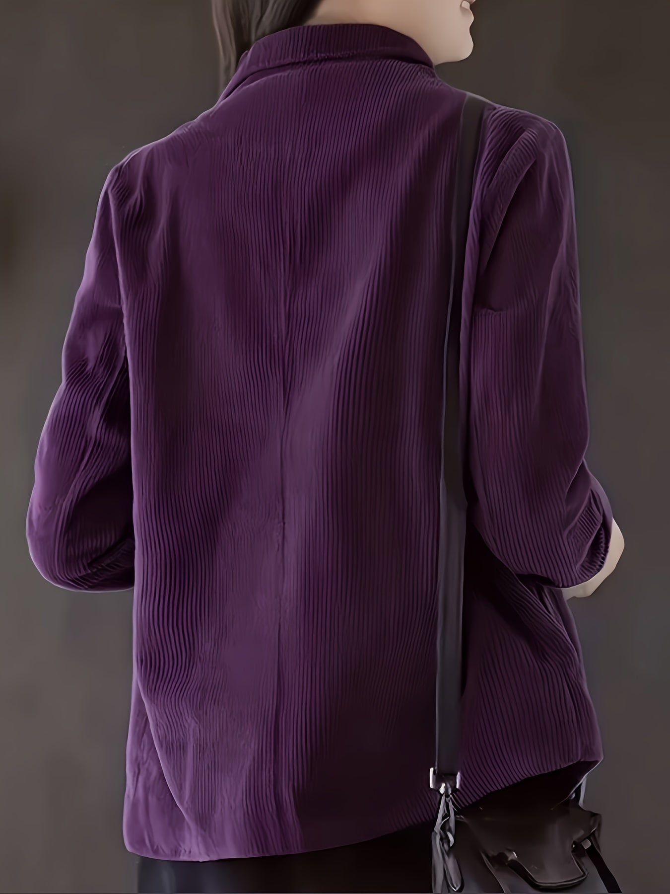 Clarabelle™ | Blazer Élégant en Velours Côtelé