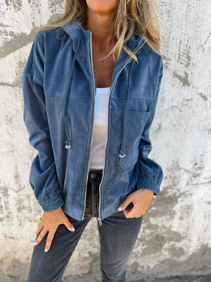 Eliza™ | Veste Casual à Capuche en coton