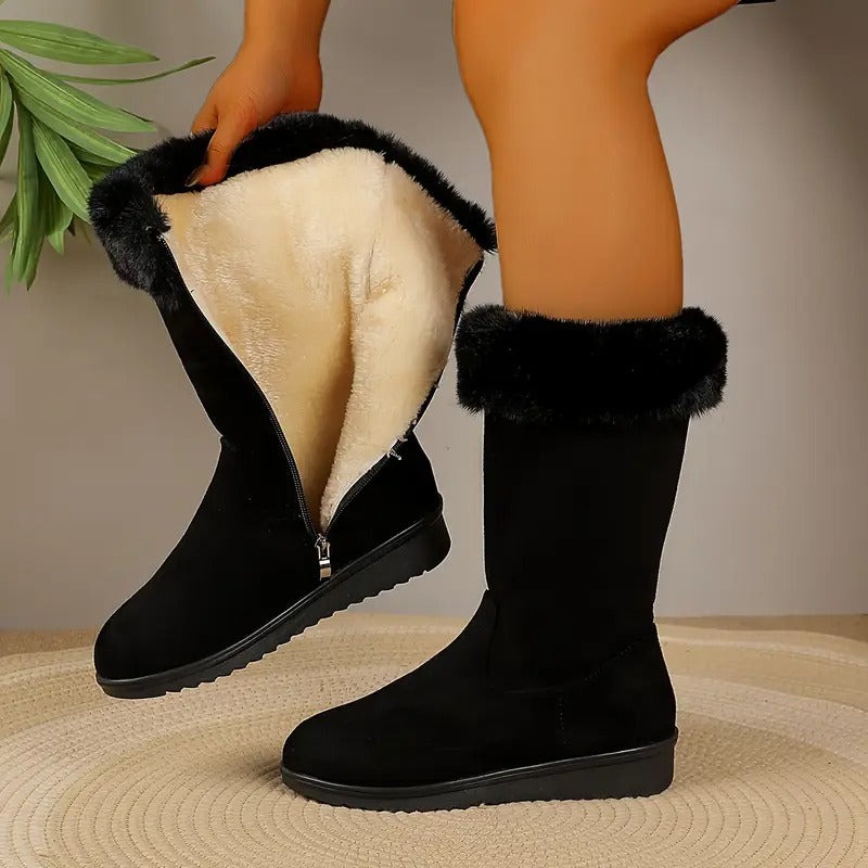 Sanela™ | Bottes Confortables en Cuir