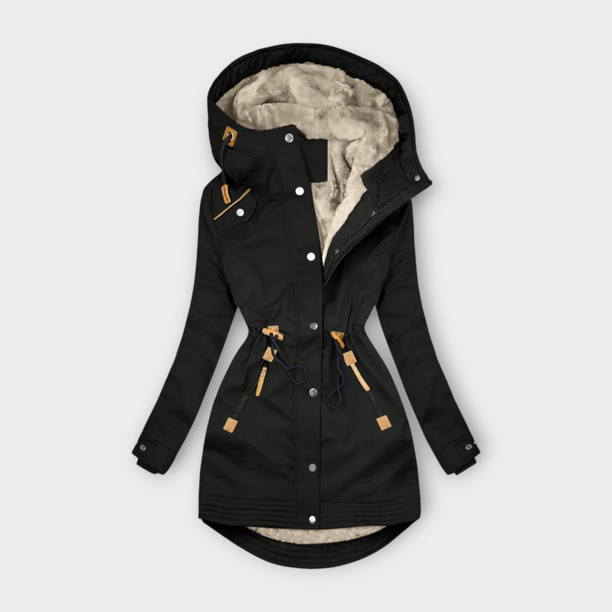 Georgia™ | Manteau Douillet en Fourrure