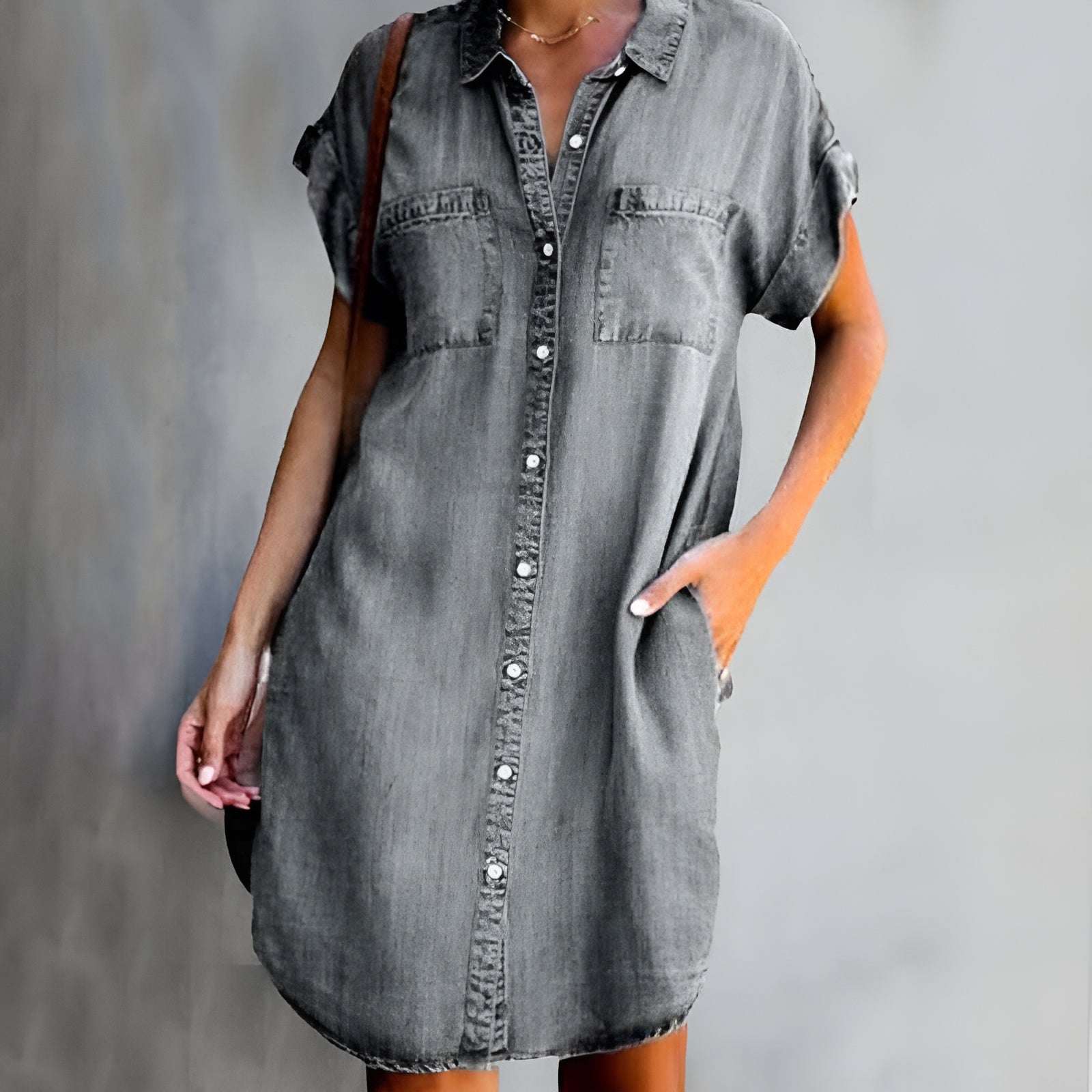 Diane™ | Robe Chemise Élégante