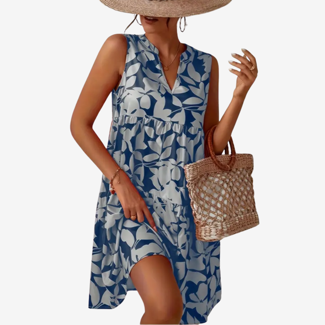 Samia™ | Robe Évasée Fleurie et Aérée