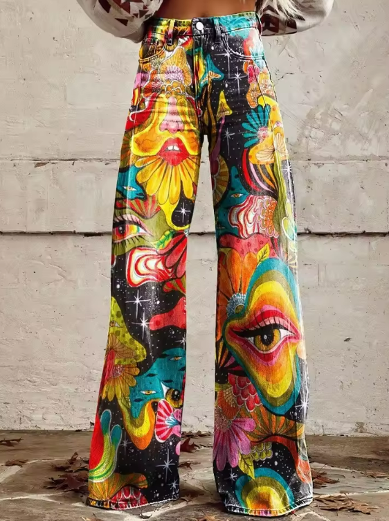 Millie™ | Pantalon Bohème Élégant