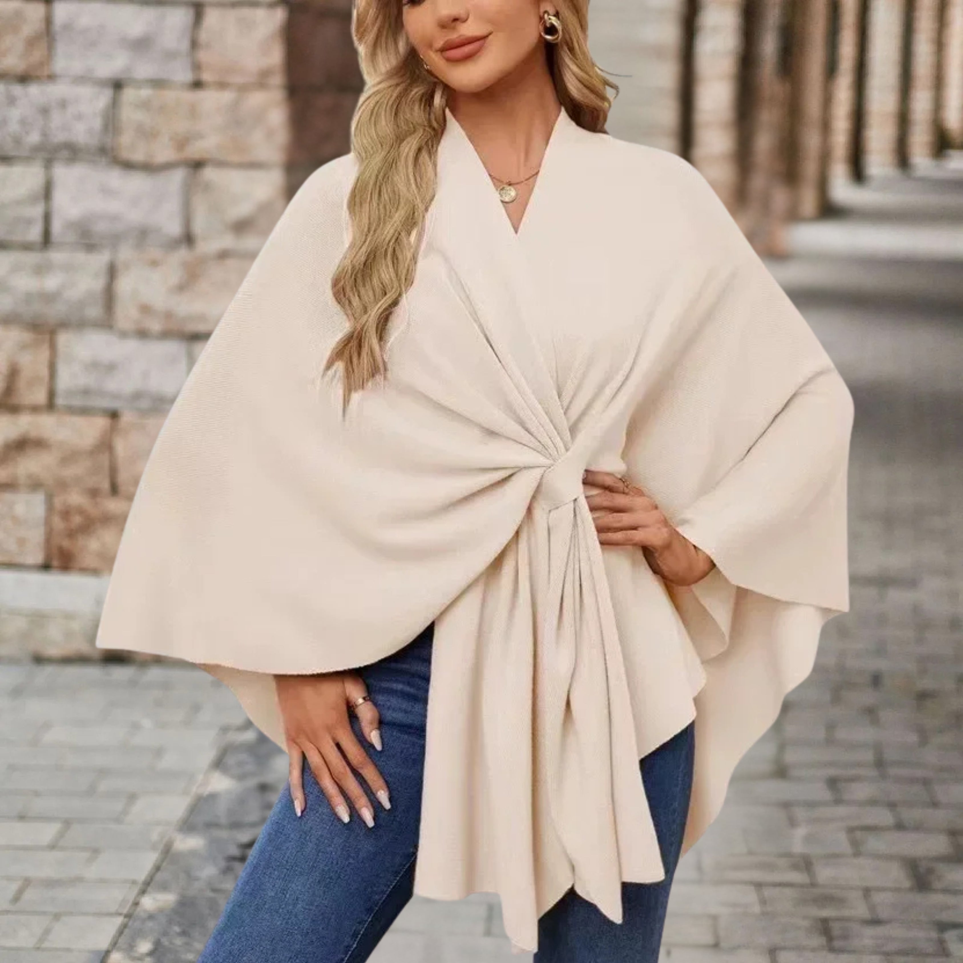 Raphaela™ | Poncho Élégant et Confortable