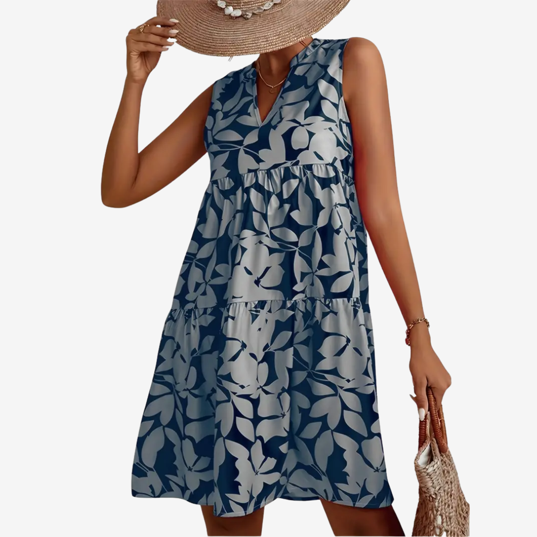 Samia™ | Robe Évasée Fleurie et Aérée