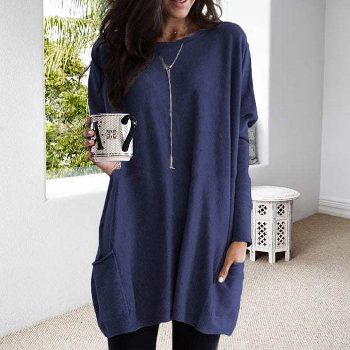 Edandi™ | Pull Élégant en Coton avec Poches