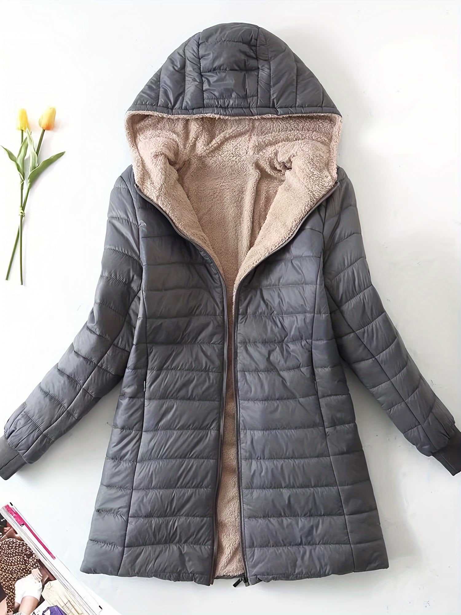 Maris™ | Veste Élégante et Confortable à Capuche
