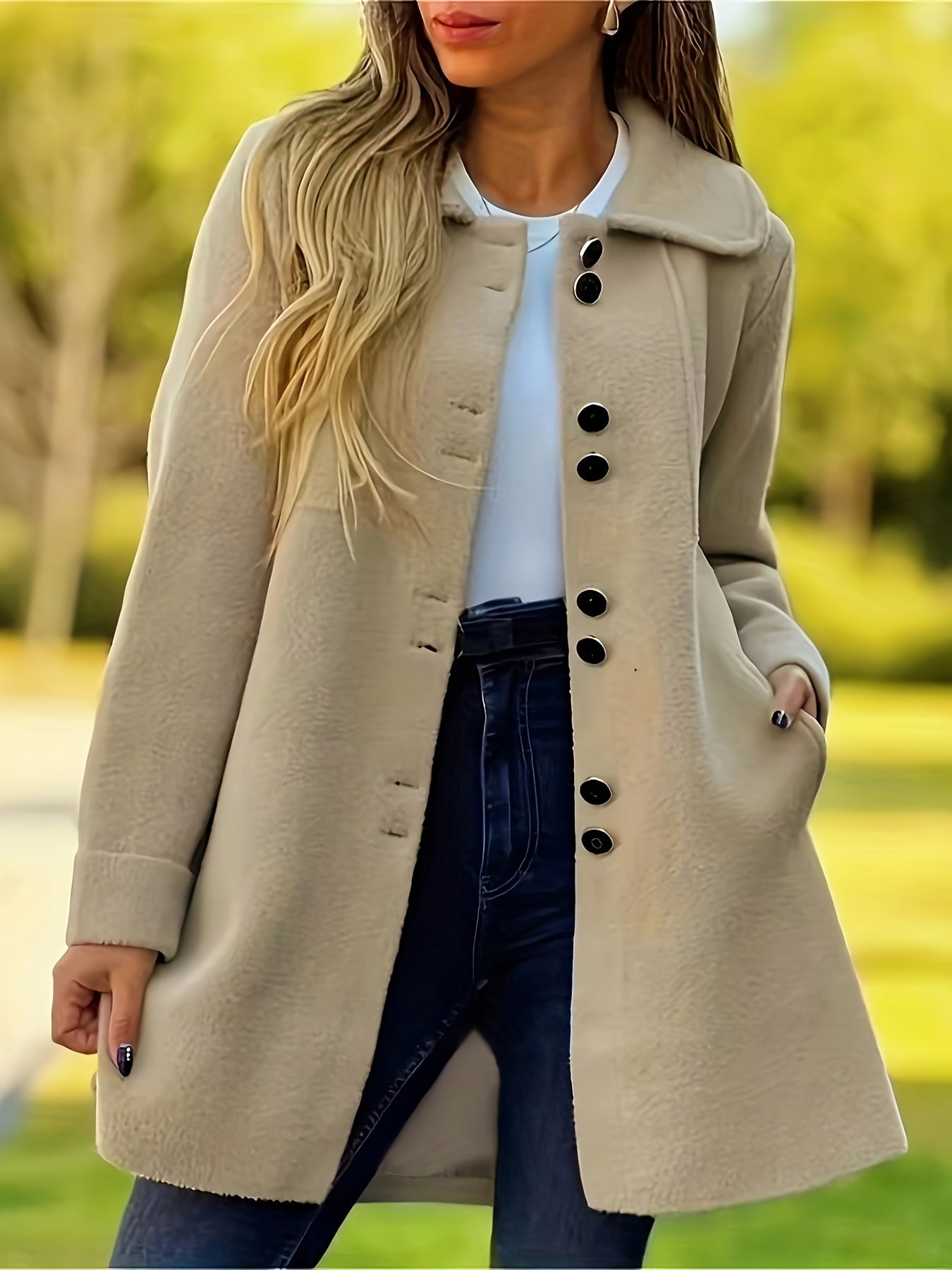 Loji™ | Manteau Mi-Long Élégant