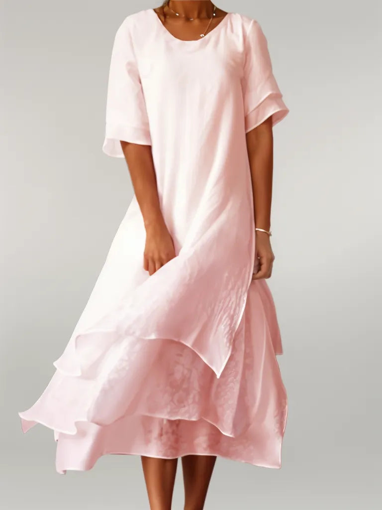 Ramar™ | Robe Longue Élégante En Coton-Lin