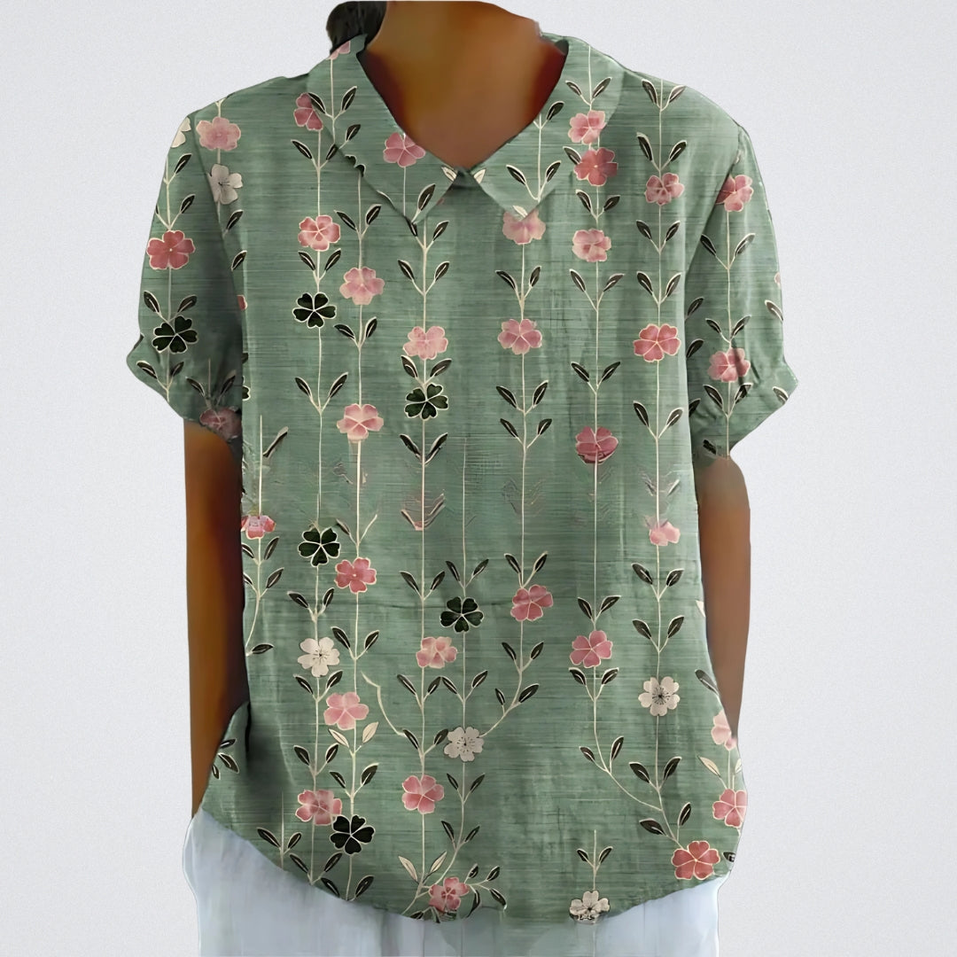 Nali™ | Blouse Florale Élégante