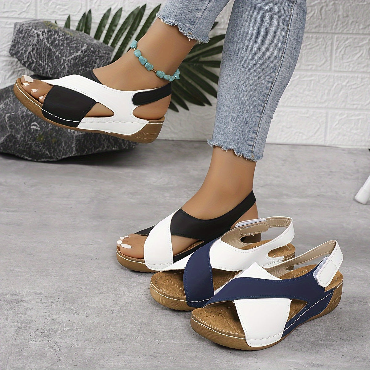 Gani™ | Sandale Élégante et Confortable en Cuir