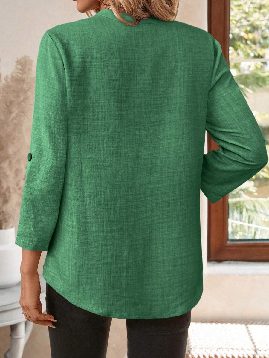 Emery™ | Chemisier Floral Élégant