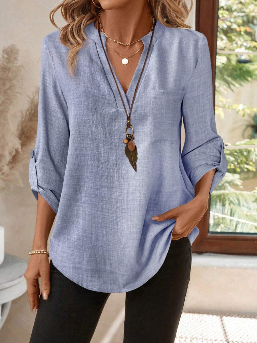 Emery™ | Chemisier Floral Élégant