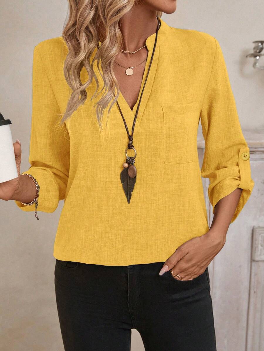 Emery™ | Chemisier Floral Élégant