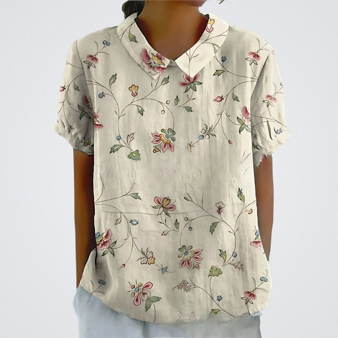 Nali™ | Blouse Florale Élégante