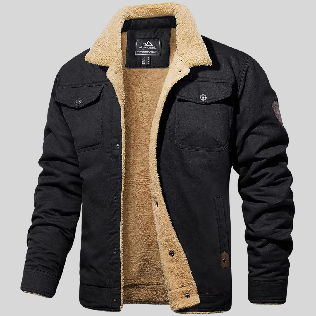 Jayden™ | Veste Trucker en Fleece Doublée en Sherpa