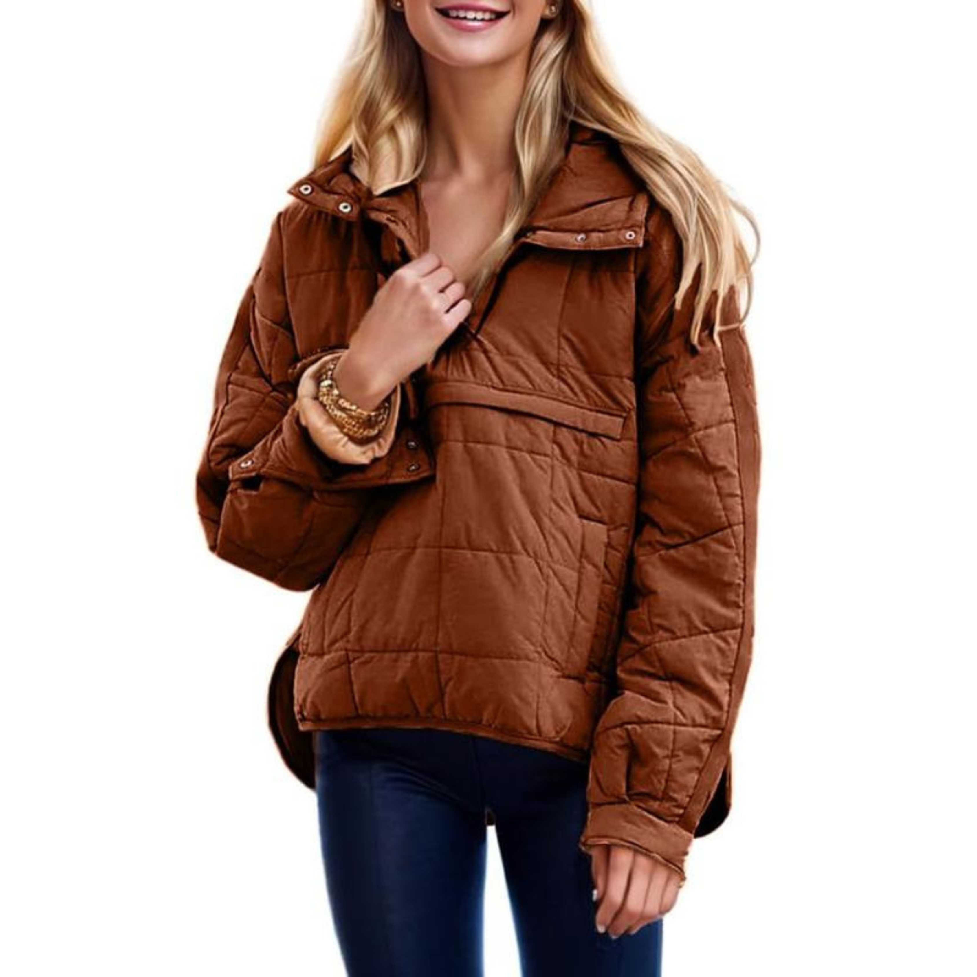 Farrella™ | Veste Oversize Élégante
