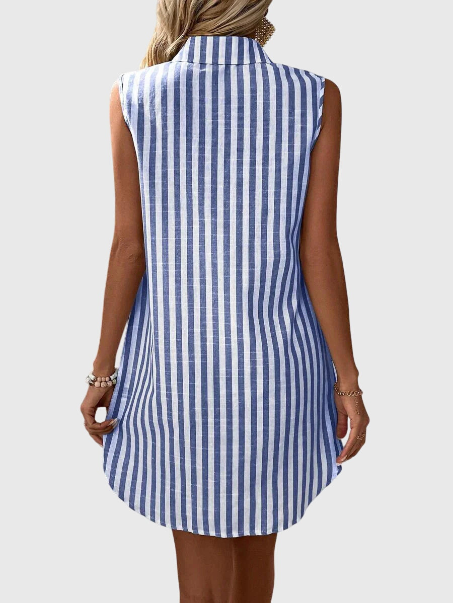 Nevan™ | Robe Chemise Élégante en coton