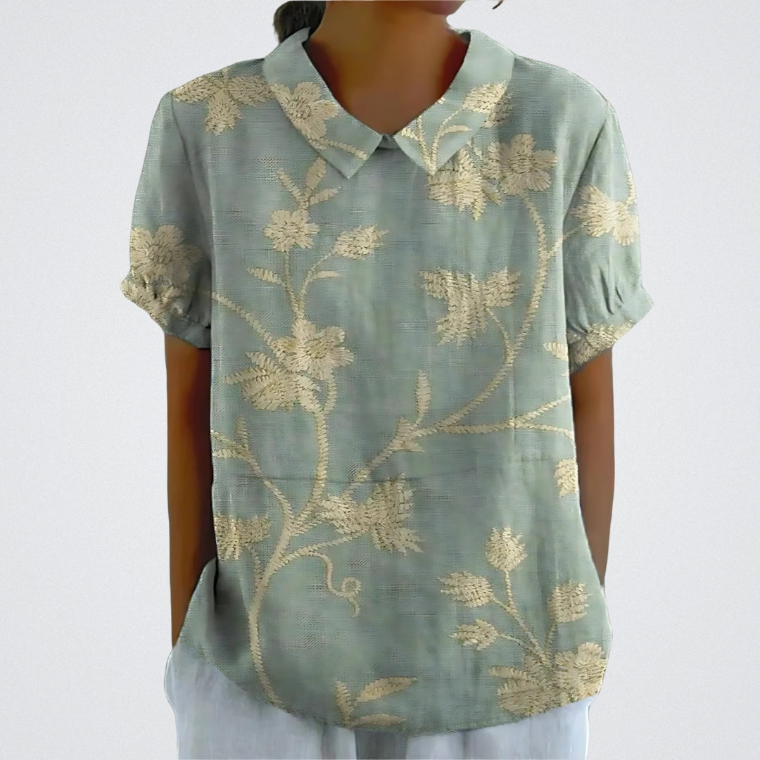 Nali™ | Blouse Florale Élégante