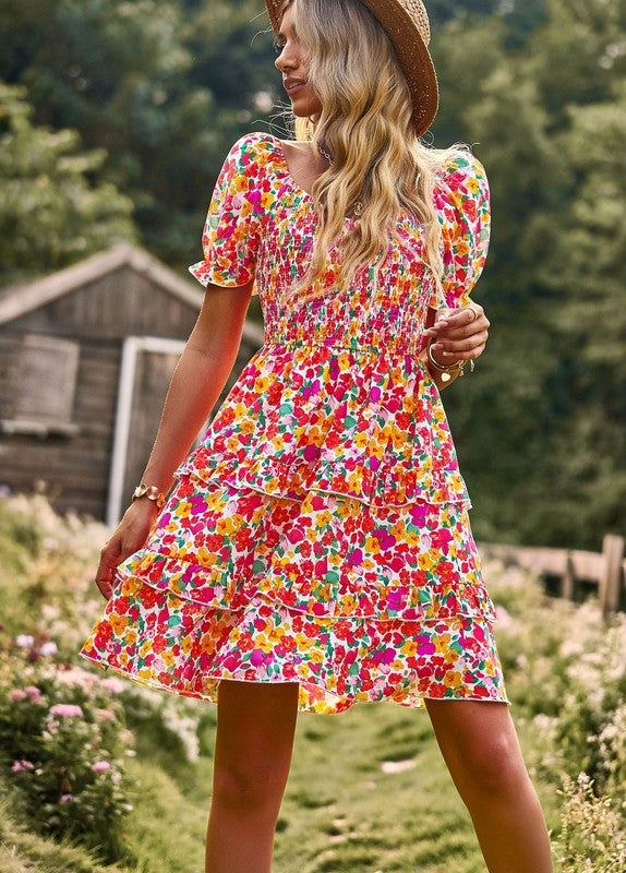 Bellemont™ | Robe à pétales et volants