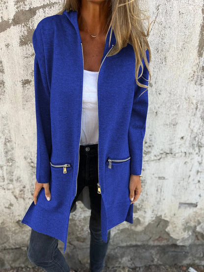 Alcatella™ | Cardigan Élégant à Manches Longues avec Zip