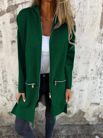 Alcatella™ | Cardigan Élégant à Manches Longues avec Zip