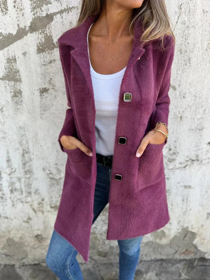 Gretta™ | Manteau en Laine Douceur