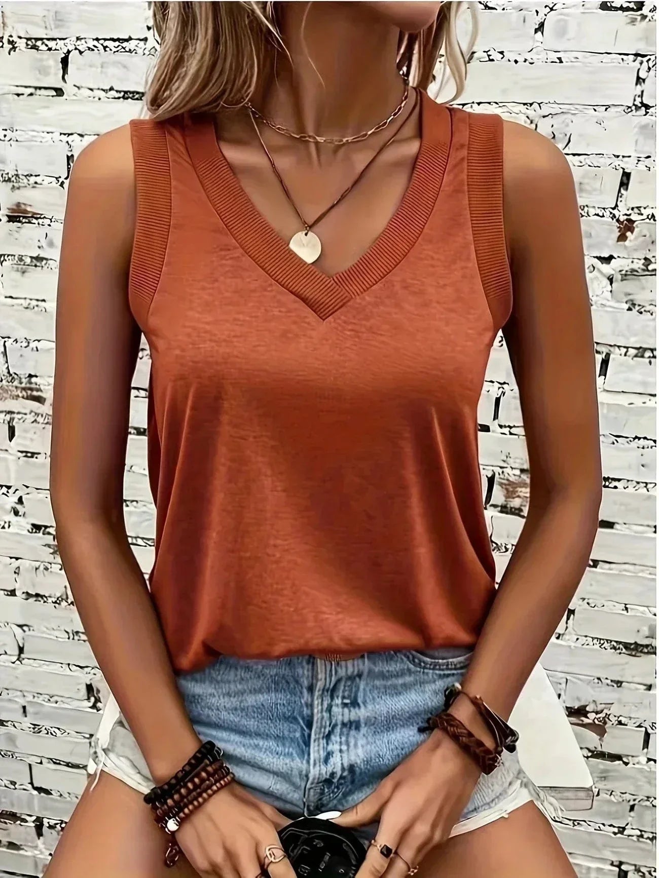 Esme™ | Top Élégant en Coton