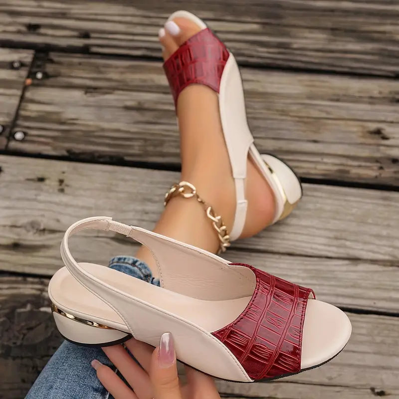 Ounia™ | Sandales Élégantes en Cuir
