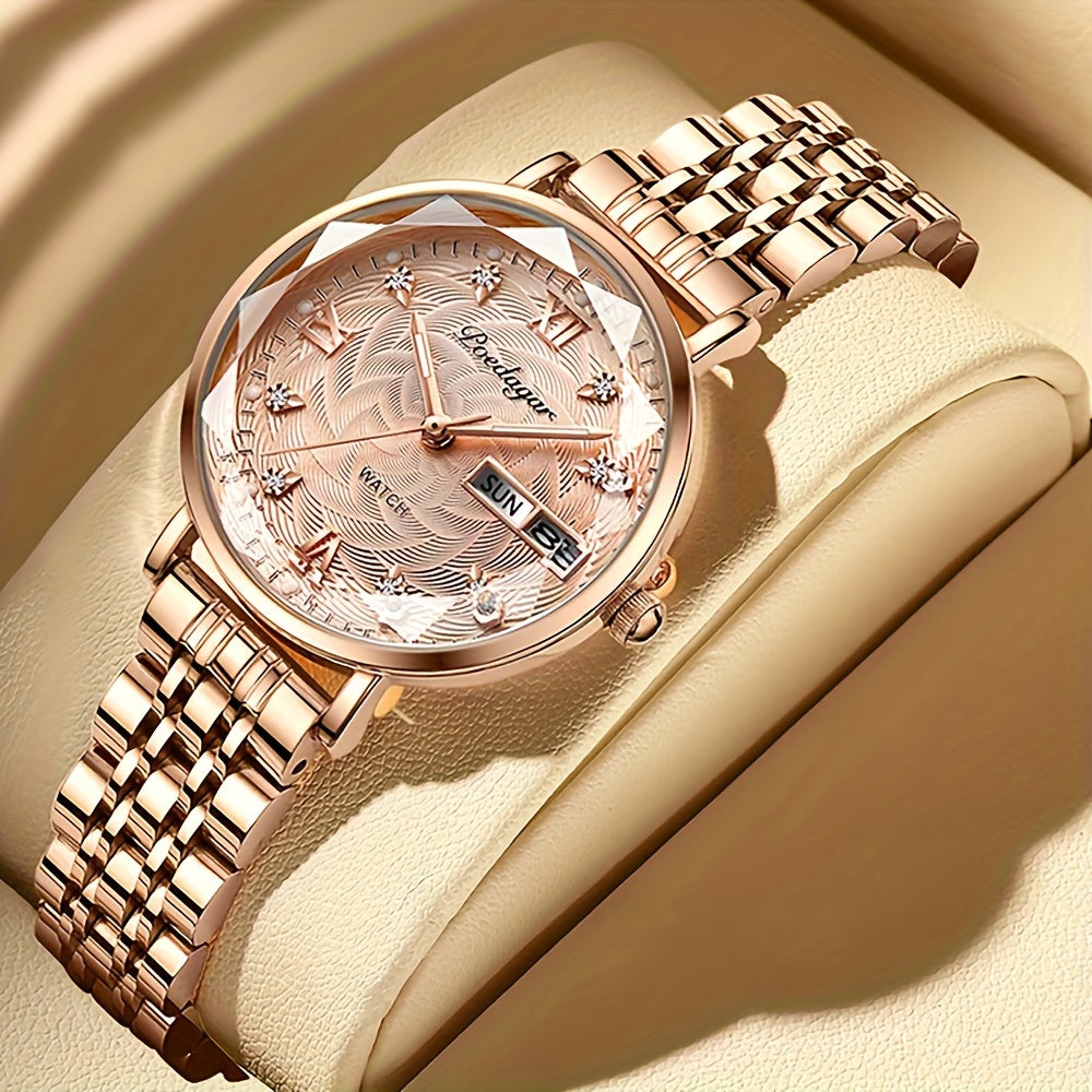 Élise™ | Montre à Quartz Élégante pour Femmes