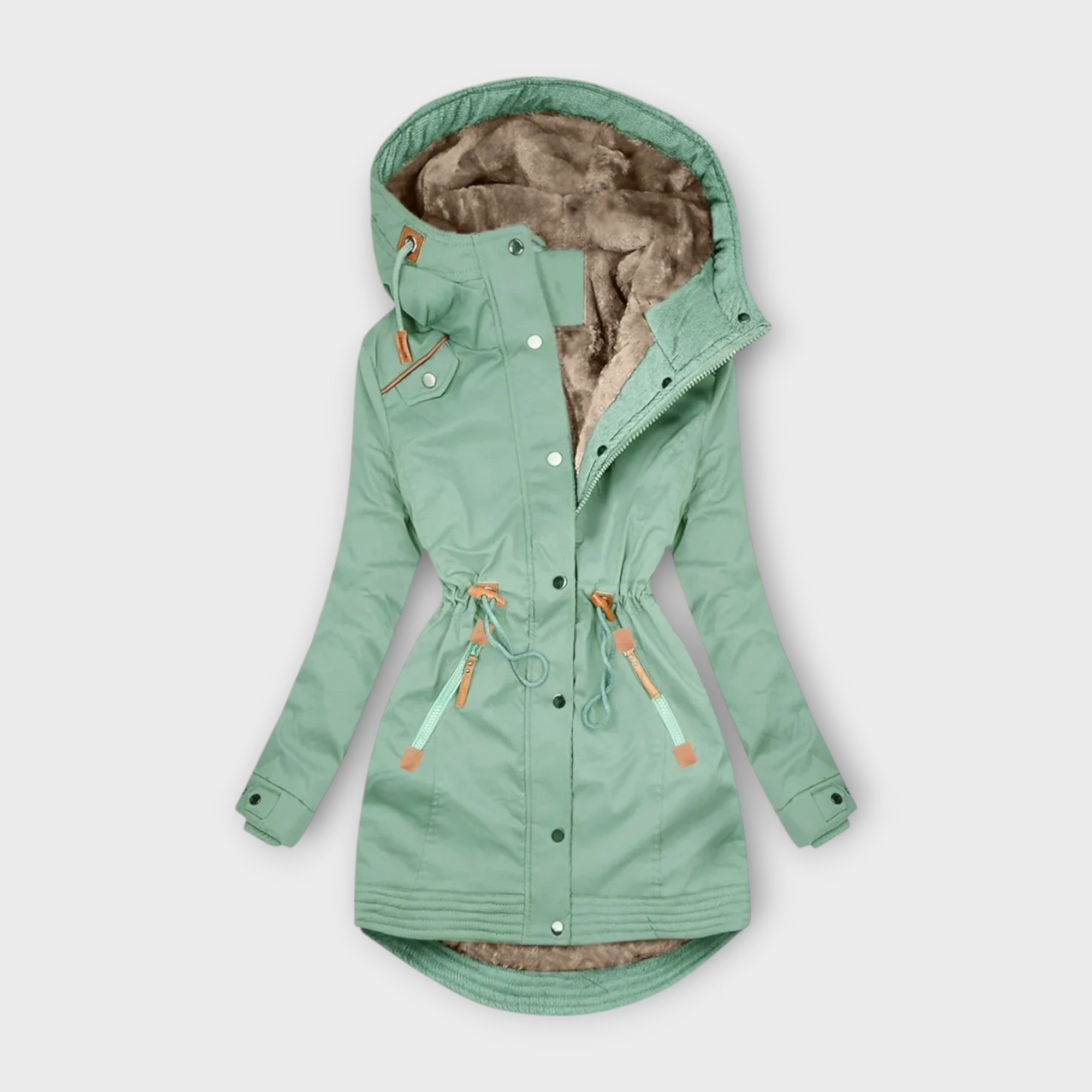 Georgia™ | Manteau Douillet en Fourrure