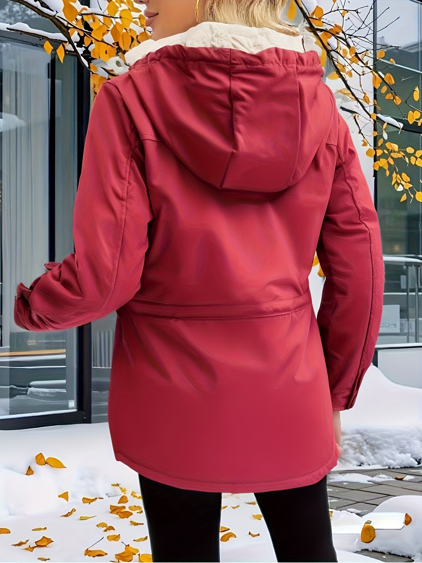 Vera™ | Veste Hiver Doublure Chaude à Capuche